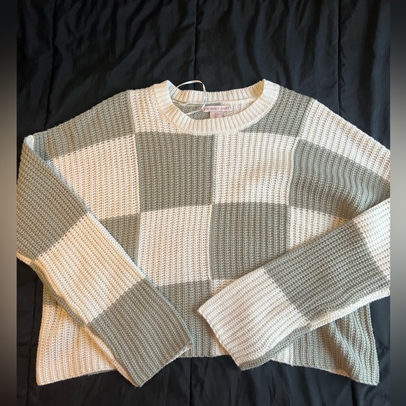 Sincerly Jules Sweaters - Sincerely Jules checkered sweater